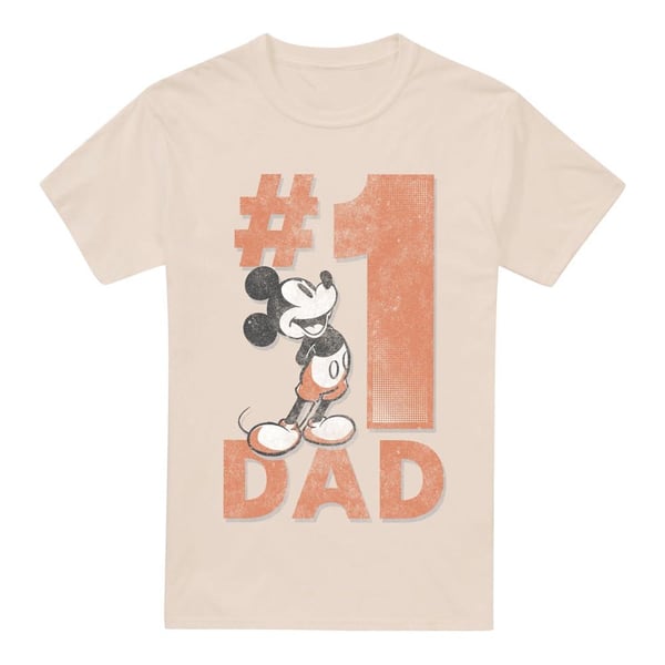 Disney Herr Nummer 1 Pappa Musse Pigg T-shirt