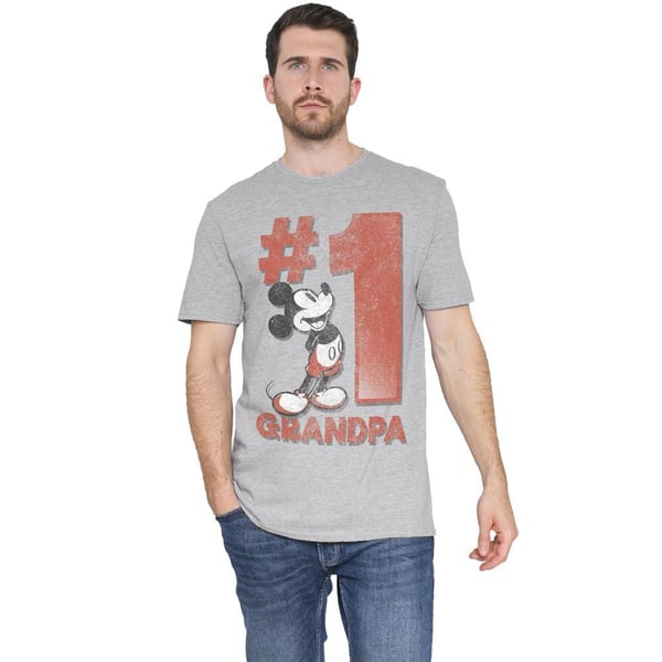 Disney Herr Nummer 1 Morfar Musse Pigg T-shirt