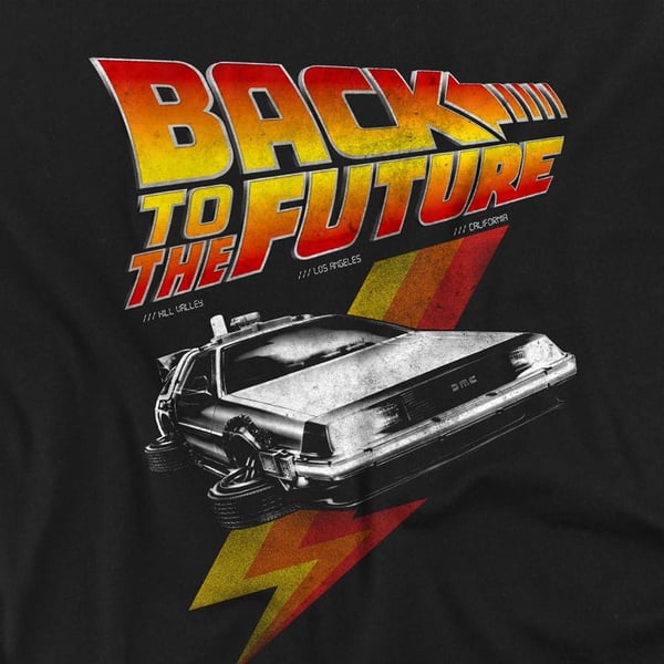 Back To The Future Mens Retro T-Shirt