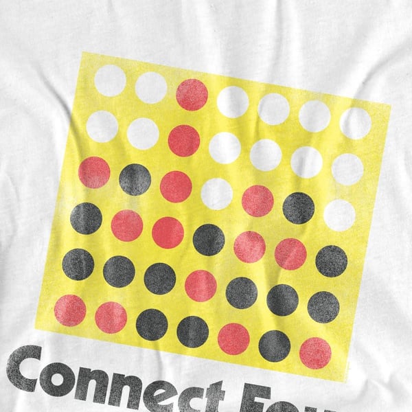 Connect Four T-shirt til mænd
