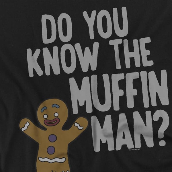 Shrek Miesten Muffinssimies T-paita