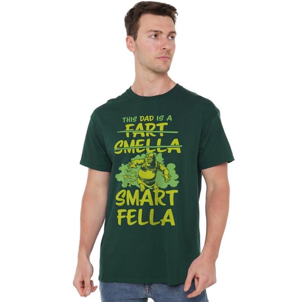Shrek Miesten Smart Fart Isä T-paita