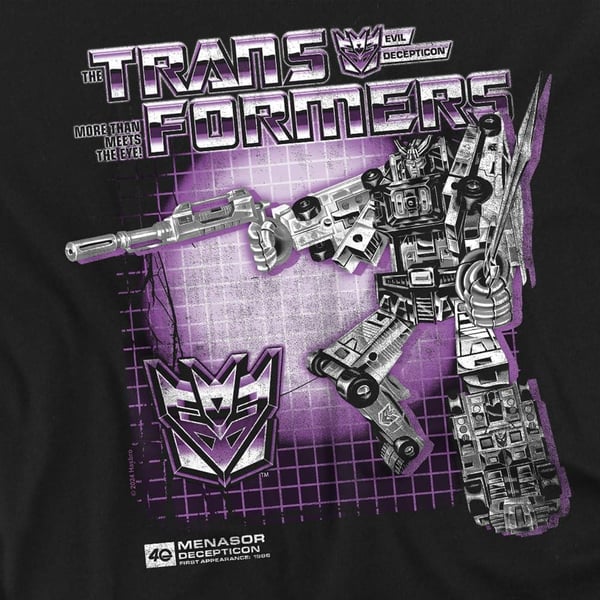Transformers Herr Menasor Box 40-års T-shirt