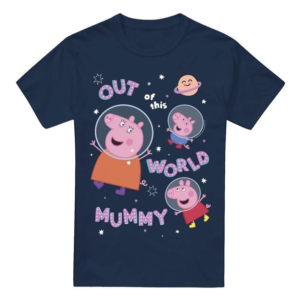 Peppa Pig Miesten Is Out Of This World Mummy Pig T-paita Peppa Pig Miesten Is Out Of This World Mummy Pig T-paita