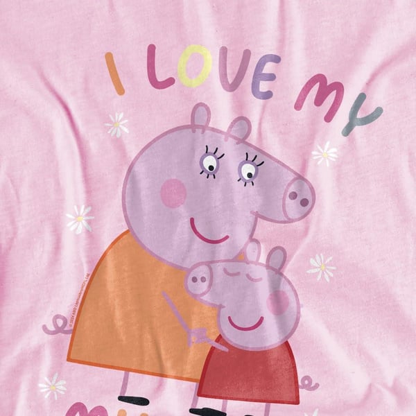 Peppa Pig Childrens/Kids I Love My Mummy T-Shirt