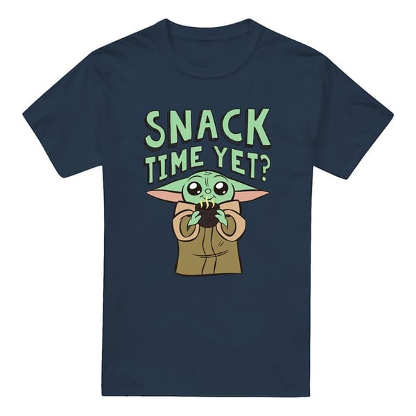 Star Wars: The Mandalorian Herr T-shirt Snack Time Grogu