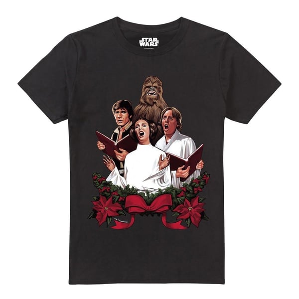 Star Wars Mens Carol Singers T-Shirt