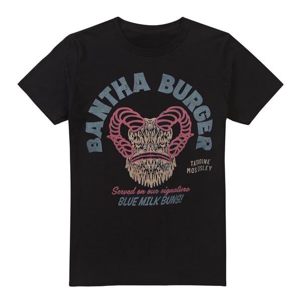 Star Wars Mens Bantha Burger T-Shirt