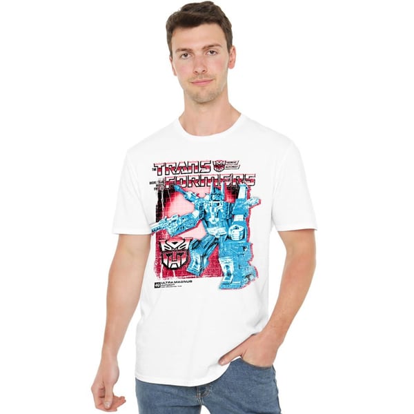 Transformers Mens Ultra Magnus Box 40th T-Shirt