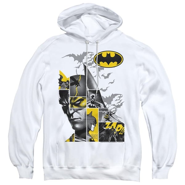 Batman Mens Long Live Hoodie Batman Mens Long Live Hoodie
