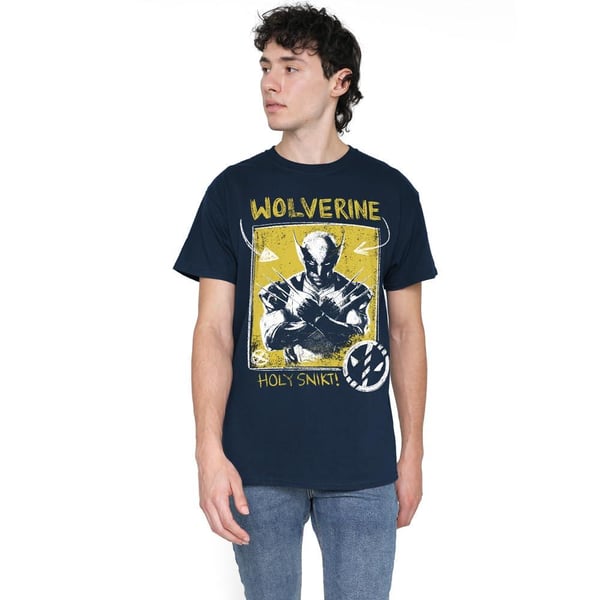 Deadpool & Wolverine Mens Holy Snikt Wolverine T-Shirt