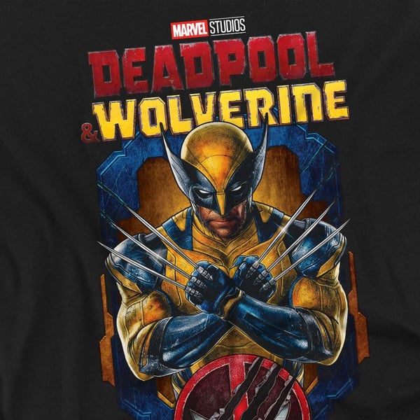 Deadpool & Wolverine Mens Wolverine Torn T-Shirt