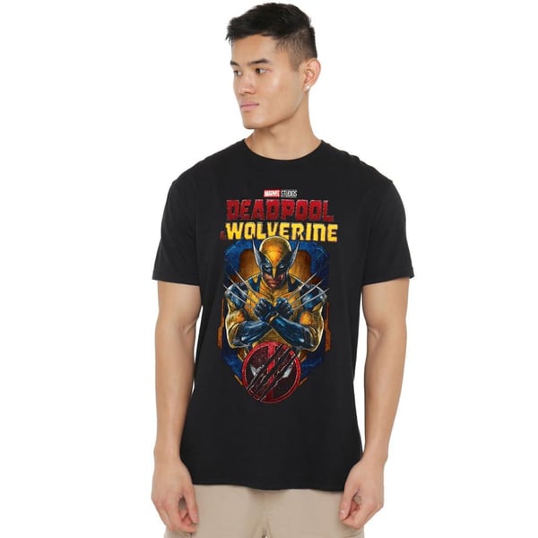 Deadpool & Wolverine Mens Wolverine Torn T-Shirt