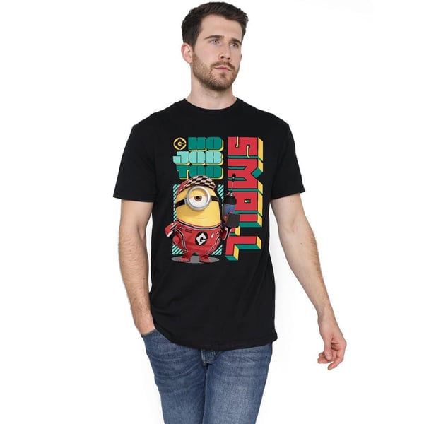 Despicable Me 4 Mens No Job Too Small Stuart T-Shirt