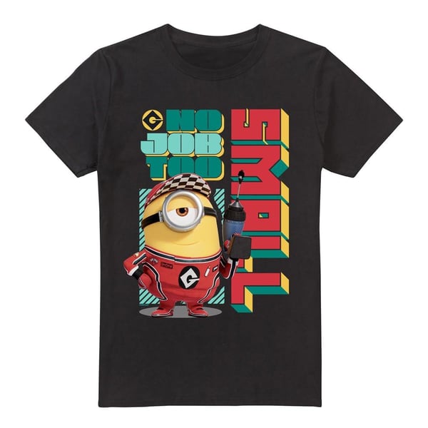 Despicable Me 4 Mens No Job Too Small Stuart T-Shirt