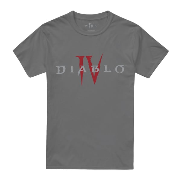 Diablo IV Herr T-shirt med logotyp