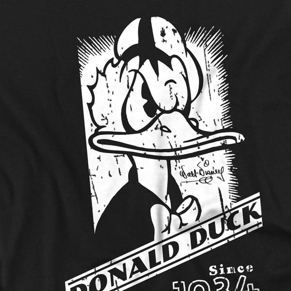 Disney Herr Donald Duck Mono Porträtt T-Shirt