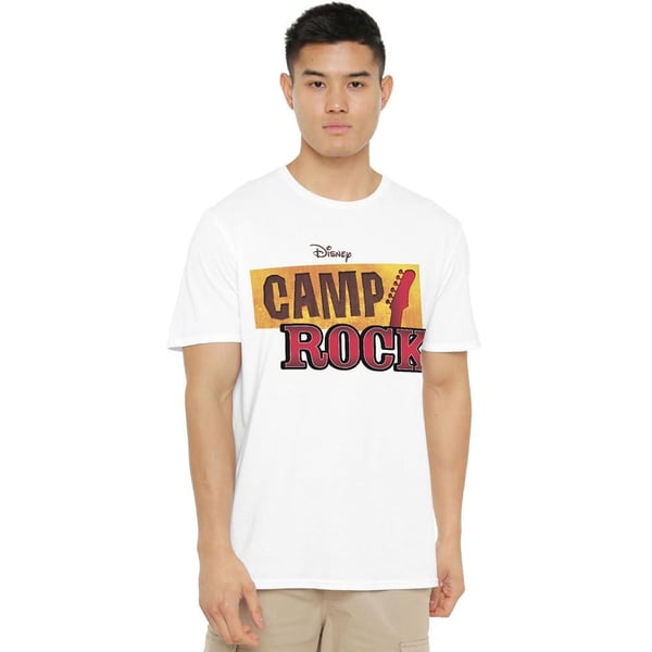Camp Rock Herr Klassisk Logotyp T-shirt