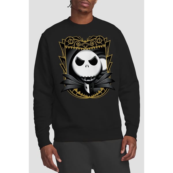 The Nightmare Before Christmas Unisex Adult Jack Skellington Shade Sweatshirt