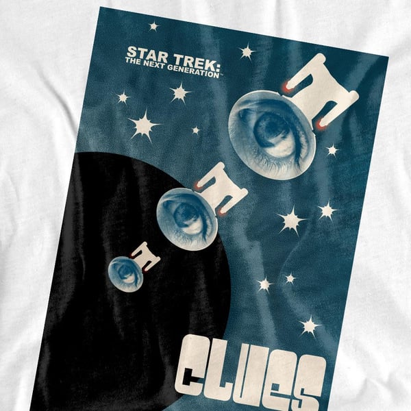 Star Trek miesten The Next Generation kausi 4 jakso 14 T-paita