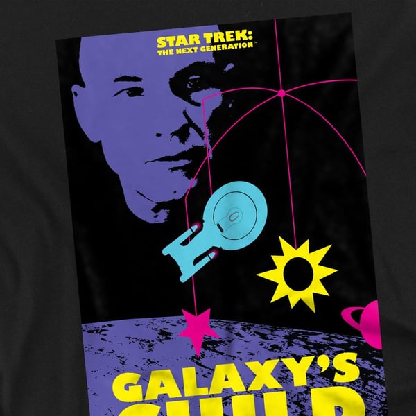 Star Trek miesten The Next Generation kausi 4 jakso 16 T-paita