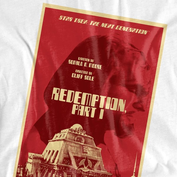 Star Trek miesten The Next Generation kausi 4 jakso 26 T-paita