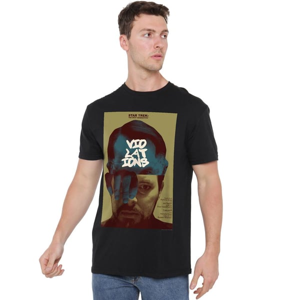 Star Trek miesten The Next Generation kausi 5 jakso 12 T-paita