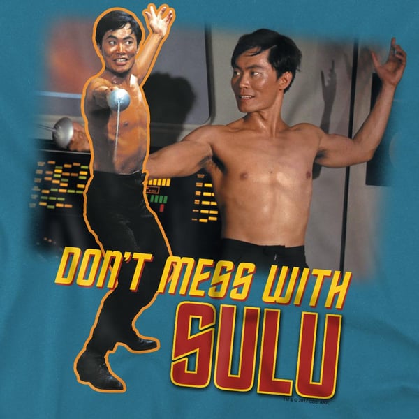 Star Trek Miesten Älä sotke Sulu-T-paidan kanssa