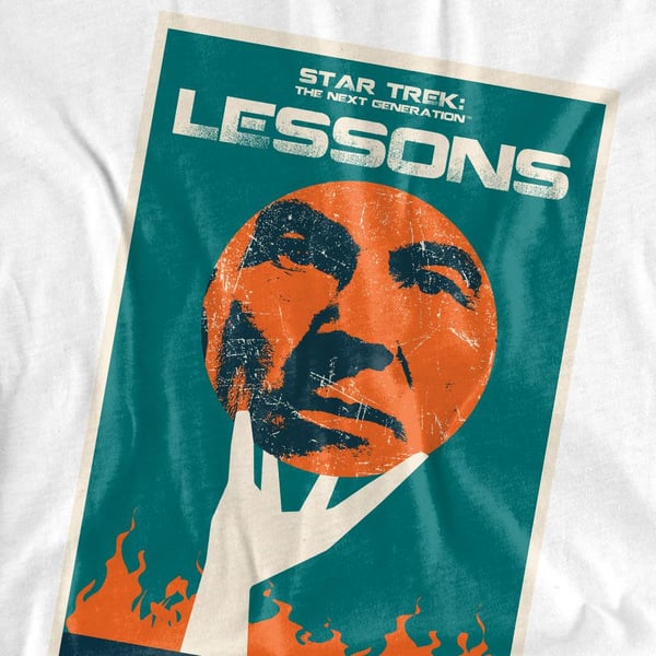 Star Trek miesten The Next Generation kausi 6 jakso 19 T-paita