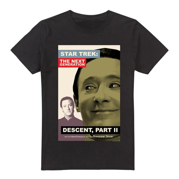 Star Trek Mens The Next Generation Season 7 Episode 1 T-Shirt Star Trek Mens The Next Generation Season 7 Episode 1 T-Shirt