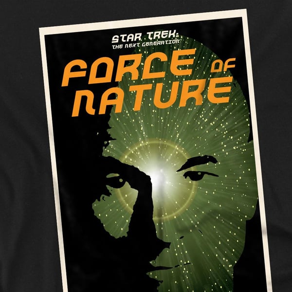 Star Trek miesten The Next Generation kausi 7 jakso 9 T-paita