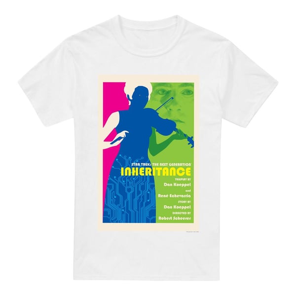 Star Trek miesten The Next Generation kausi 7 jakso 10 T-paita