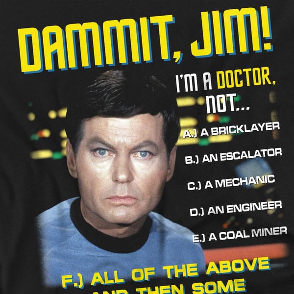 Star Trek Miesten All of the Above T-paita