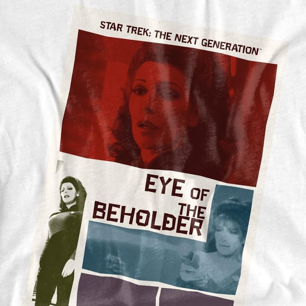 Star Trek miesten The Next Generation kausi 7 jakso 18 T-paita
