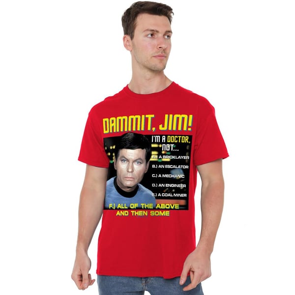 Star Trek Miesten Kaikki Yllä Oleva T-paita