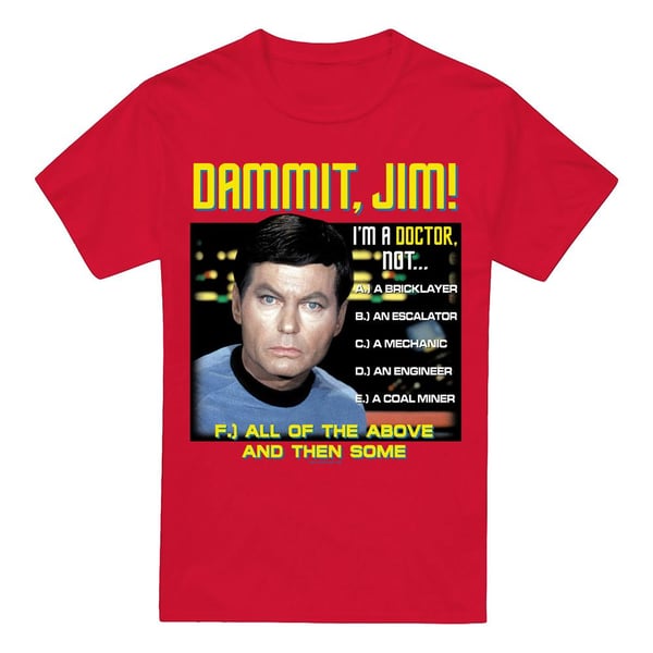 Star Trek Miesten Kaikki Yllä Oleva T-paita