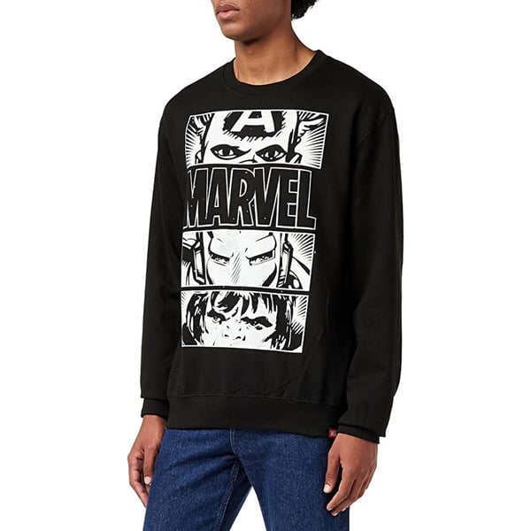 Marvel Miesten Hero Eyes Kevyt Collegepaita