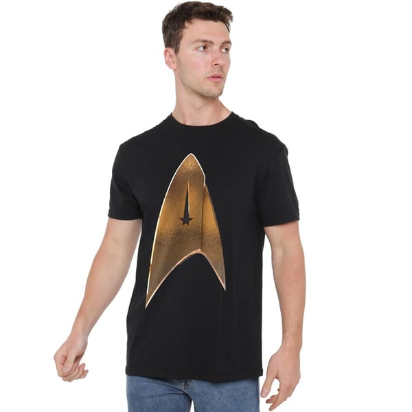 Star Trek: Discovery Mens Command Shield T-Shirt