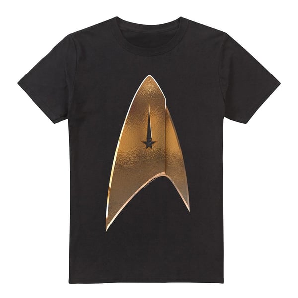 Star Trek: Discovery Mens Command Shield T-Shirt Star Trek: Discovery Mens Command Shield T-Shirt