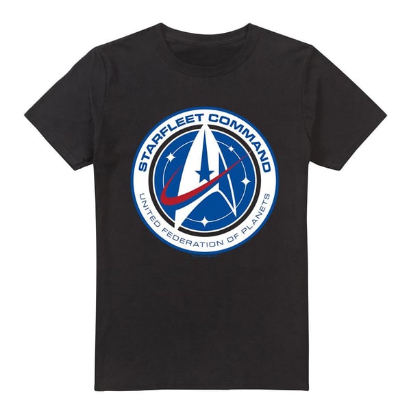 Star Trek: Discovery Mens Starfleet Command T-Shirt Star Trek: Discovery Mens Starfleet Command T-Shirt