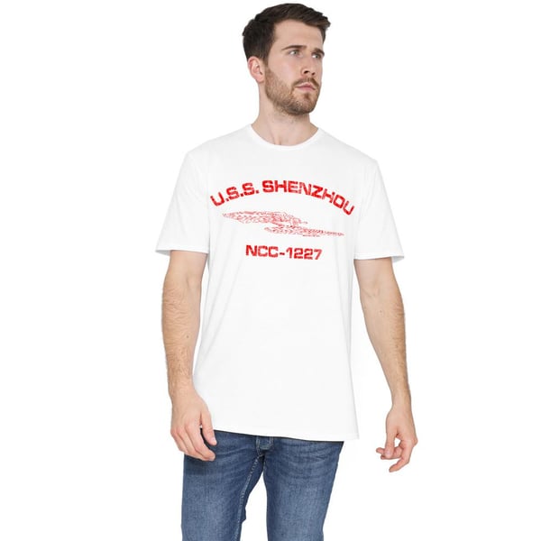 Star Trek miesten Shenzhou urheilullinen T-paita
