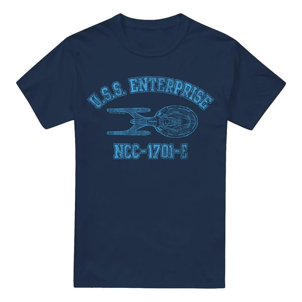 Star Trek Mens Enterprise E Athletic T-Shirt Star Trek Mens Enterprise E Athletic T-Shirt