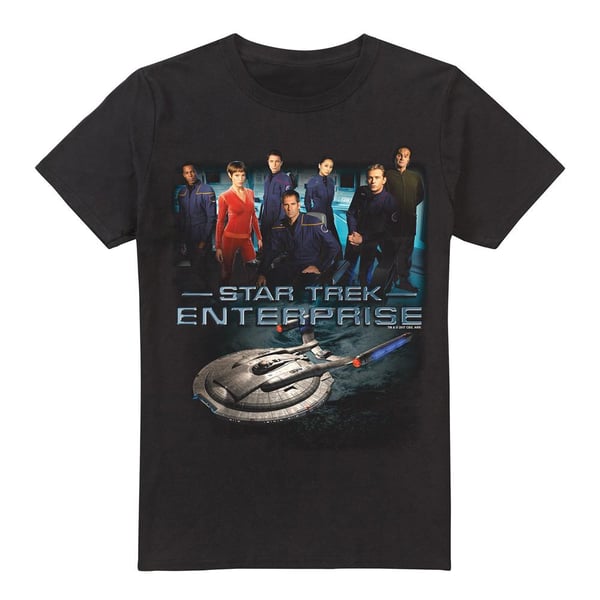 Star Trek Mens Enterprise Crew T-Shirt