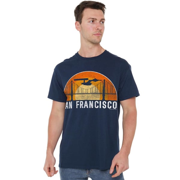 Star Trek Mens San Francisco Trek T-Shirt