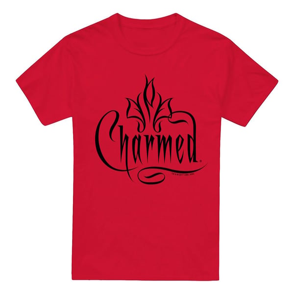 Charmed T-shirt med logo til mænd Charmed T-shirt med logo til mænd