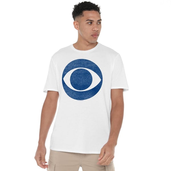 CBS T-shirt med logo til mænd