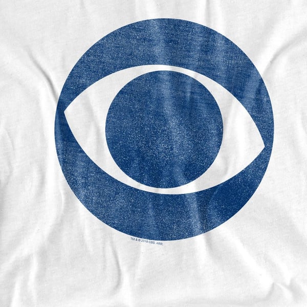 CBS T-shirt med logo til mænd