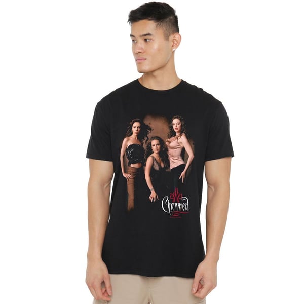 Charmed miesten kolme kuumaa noitaa T-paita