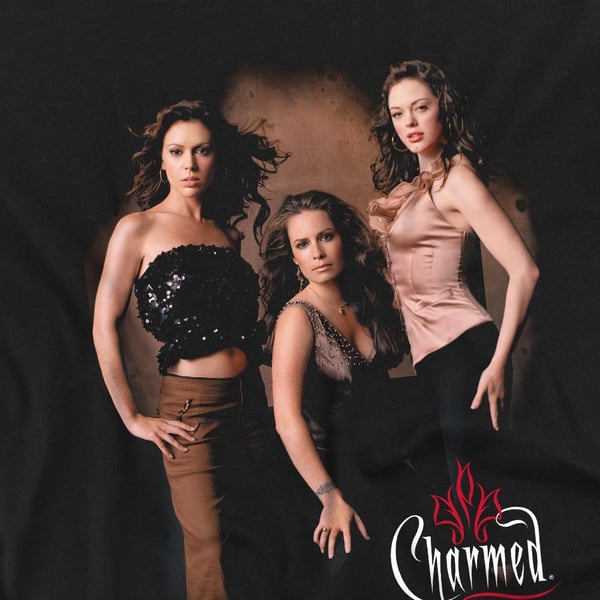 Charmed miesten kolme kuumaa noitaa T-paita