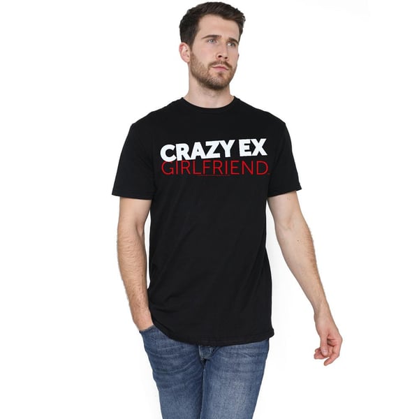 Crazy Ex-Girlfriend T-shirt med logo til mænd